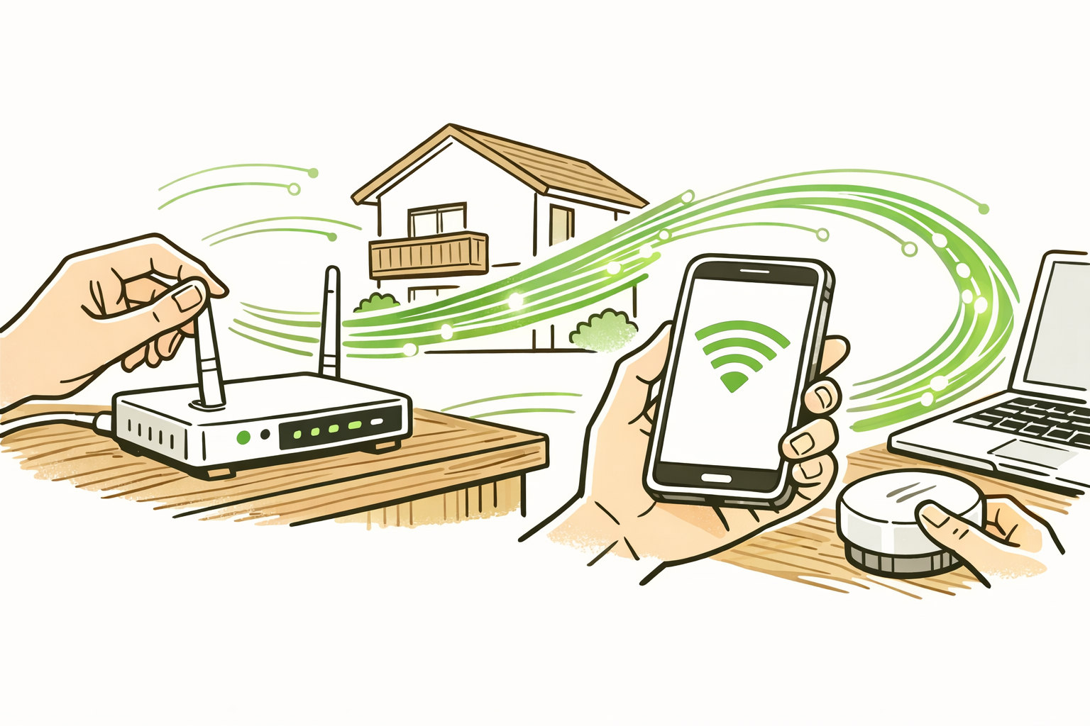 自宅WiFiを快適にするための改善法